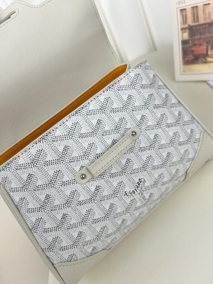 Replica Goyard Saïgon Souple Mini Bag White #3428 - Image 8
