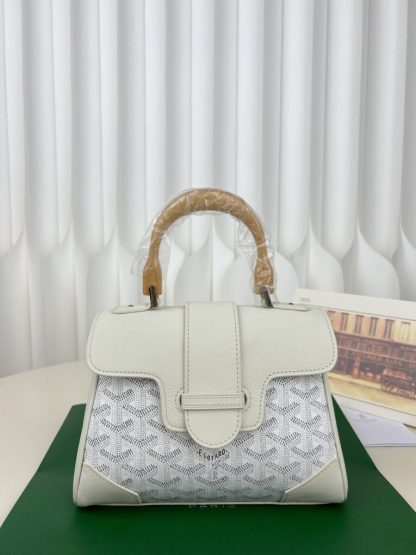 Replica Goyard Saïgon Souple Mini Bag White #3428