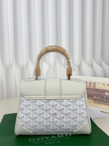 Replica Goyard Saïgon Souple Mini Bag White #3428 - Image 9