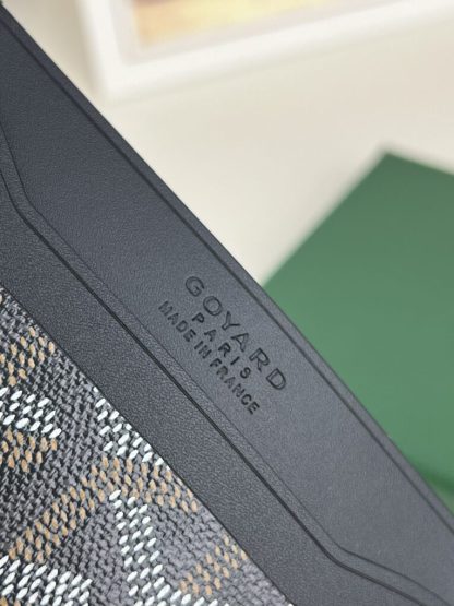 Replica Goyard Saint-Sulpice Card Wallet Card holder Black #3429 - Image 3