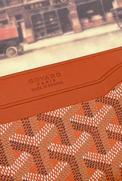 Replica Goyard Saint-Sulpice Card Wallet Card holder Orange #3436 - Image 4