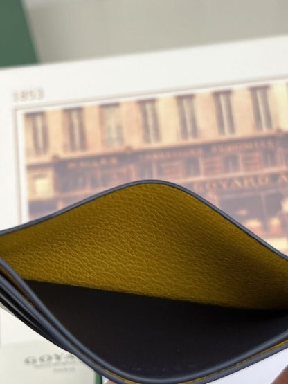 Replica Goyard Saint-Sulpice Card Wallet Card holder Navy Blue #3432 - Image 2