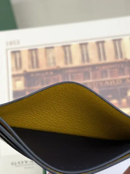 Replica Goyard Saint-Sulpice Card Wallet Card holder Navy Blue #3432 - Image 2