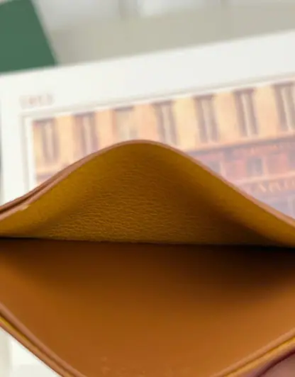Replica Goyard Saint-Sulpice Card Wallet Card holder Black & Tan #3432 - Image 6