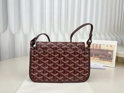 Replica Goyard Plumet Pocket Wallet Strap Bag Burgundy #3405 - Image 14