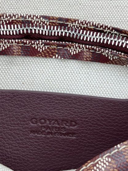Replica Goyard Plumet Pocket Wallet Strap Bag Burgundy #3405 - Image 7