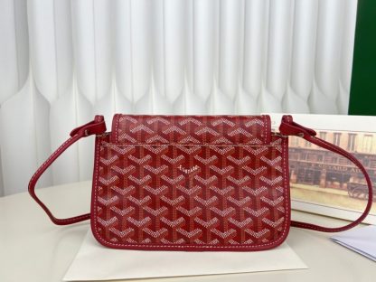 Replica Goyard Plumet Pocket Wallet Strap Bags Red #3387 - Image 12