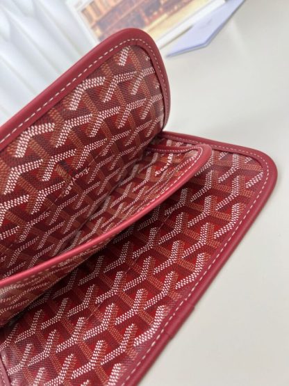 Replica Goyard Plumet Pocket Wallet Strap Bags Red #3387 - Image 14