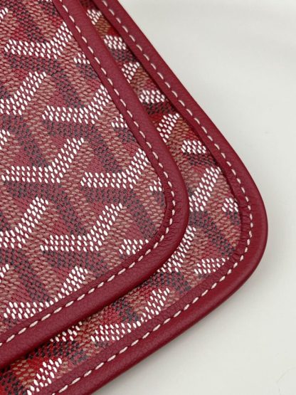 Replica Goyard Plumet Pocket Wallet Strap Bags Red #3387 - Image 7