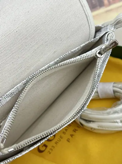 Replica Goyard Plumet Pocket Wallet Strap Bag White #3407 - Image 9