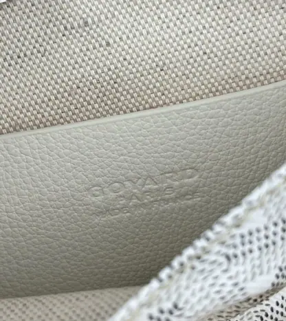 Replica Goyard Plumet Pocket Wallet Strap Bag White #3407 - Image 5