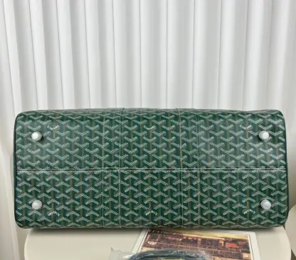 Replica Goyard Boston 45 bag Travel Bags Green #3366 - Image 3