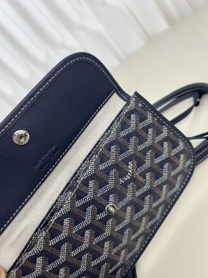 Replica Goyard Anjou GM Bag Navy Blue Tote #3371 - Image 5
