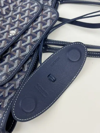 Replica Goyard Anjou GM Bag Navy Blue Tote #3371 - Image 7