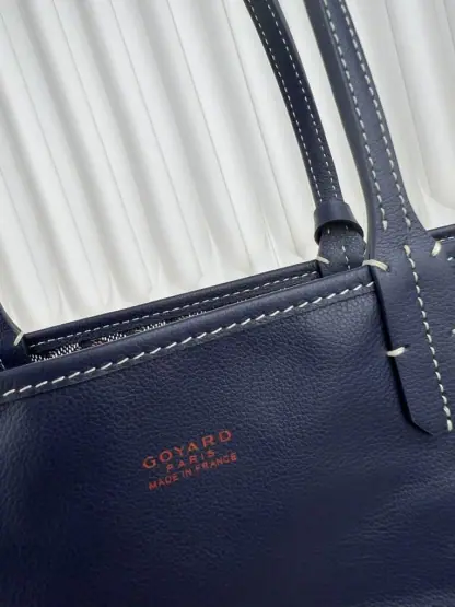 Replica Goyard Anjou GM Bag Navy Blue Tote #3371 - Image 9