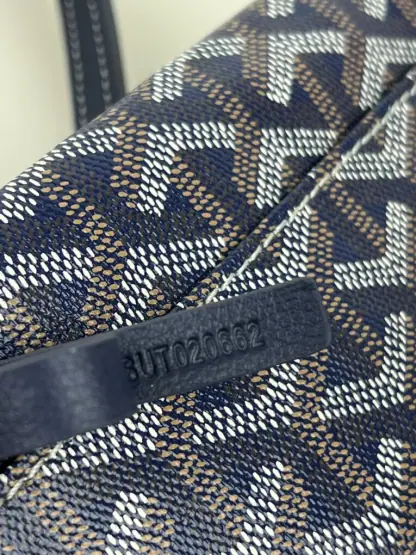 Replica Goyard Anjou GM Bag Navy Blue Tote #3371 - Image 3