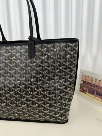 Replica Goyard Anjou GM Bag Black Tote #3367 - Image 15