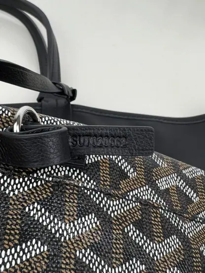 Replica Goyard Anjou GM Bag Black Tote #3367 - Image 4
