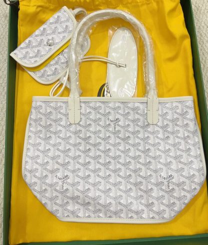 Replica Goyard Anjou Mini Bag white Tote #3381 - Image 17