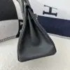 Replica Hermes Birkin 25cm CC89 Noir Handmade Hand Stitching Togo Gold Hardware #3507 - Image 8