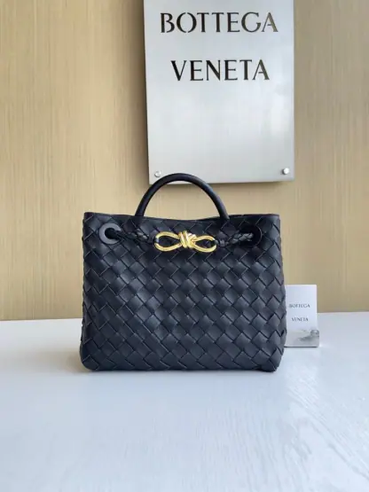 Replica Bottega Veneta Small Andiamo Tote Bag Top handle bag Black #3652
