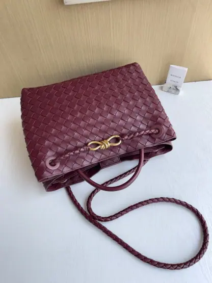 Replica Bottega Veneta Medium Andiamo Tote Bag Top handle bag Barolo #3643 - Image 5