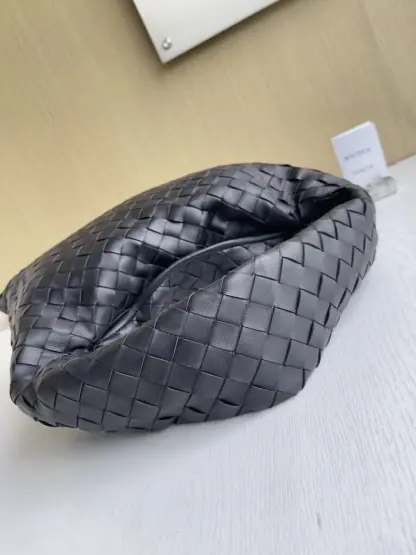 Replica Bottega Veneta Small Hop Black Shoulder Bag Calf Leather #3697 - Image 6