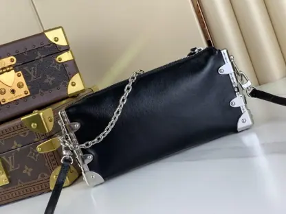 Replica Louis Vuitton Slim Trunk Black M25445 #3594 - Image 16