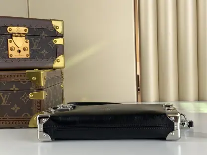 Replica Louis Vuitton Slim Trunk Black M25445 #3594 - Image 11