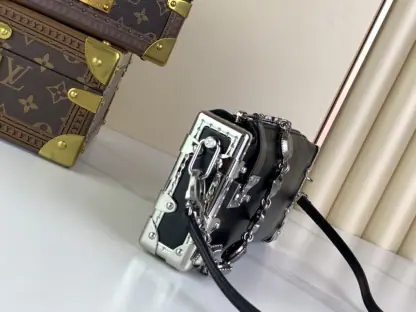 Replica Louis Vuitton Slim Trunk Black M25445 #3594 - Image 4