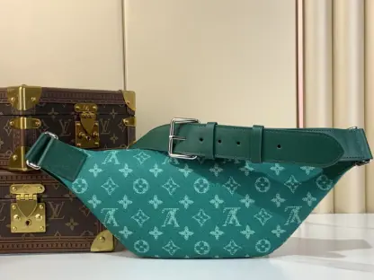 Replica Louis Vuitton Rush Bumbag Men's Green Bag M12867 #3729 - Image 2