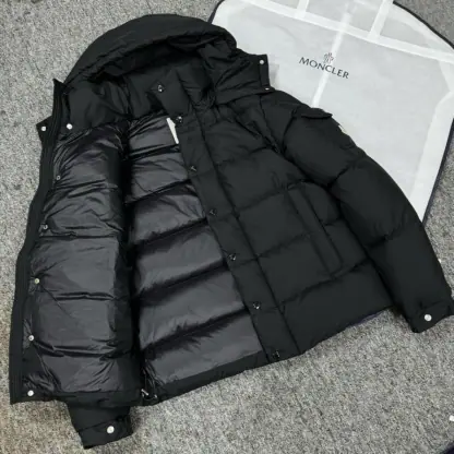 Replica Moncler Women's MONCLER MAYA 70 SHORT DOWN JACKET BLACK 2024 #3750 - Image 4