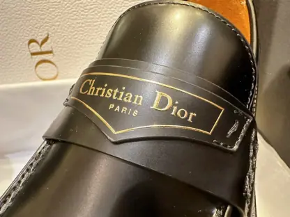 Replica Dior Boy Platform Loafer Women's Shoes Real Leather Shoes #3718 - Image 8