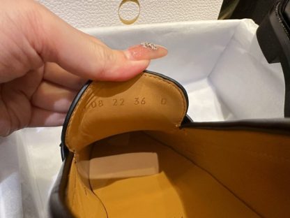 Replica Dior Boy Platform Loafer Women's Shoes Real Leather Shoes #3718 - Image 9