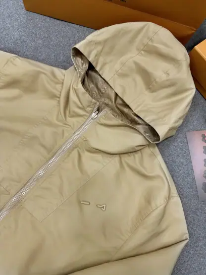 Replica Louis Vuitton Monogram Reversible Nylon Windbreaker Jacket #3598 - Image 5