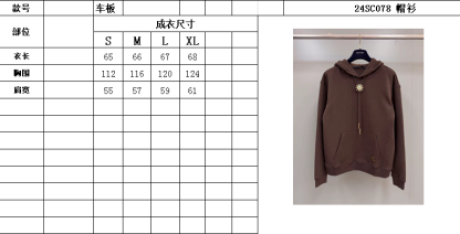 Replica Louis Vuitton Men's Embellished Cotton Hoodie 1AFWVV #3606 - Image 7