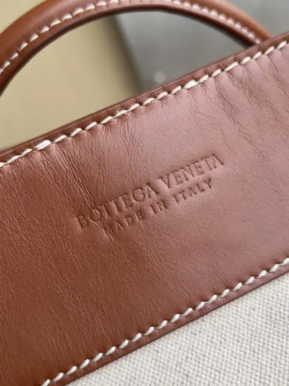 Replica Bottega Veneta Canvas Large Andiamo Tote Bag Top handle bag #3653 - Image 4
