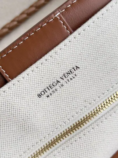 Replica Bottega Veneta Canvas Large Andiamo Tote Bag Top handle bag #3653 - Image 5