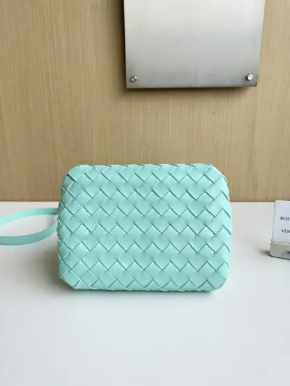 Replica Bottega Veneta Small Parachute Shoulder Bag 796596 Green oasis #3715 - Image 7