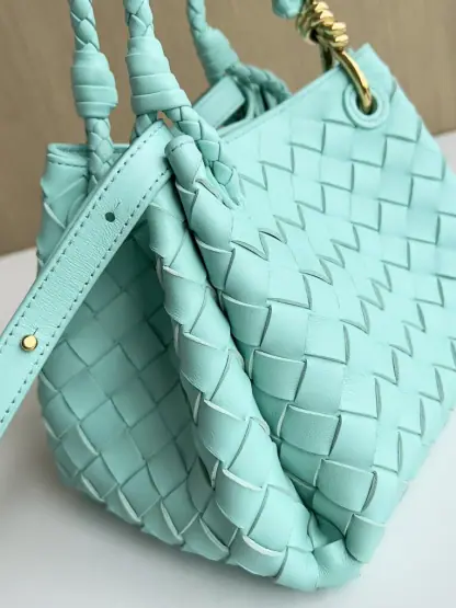 Replica Bottega Veneta Small Parachute Shoulder Bag 796596 Green oasis #3715 - Image 11