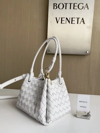 Replica Bottega Veneta Small Parachute Shoulder Bag 796596 Sea salt #3713 - Image 6