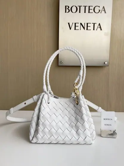 Replica Bottega Veneta Small Parachute Shoulder Bag 796596 Sea salt #3713 - Image 10