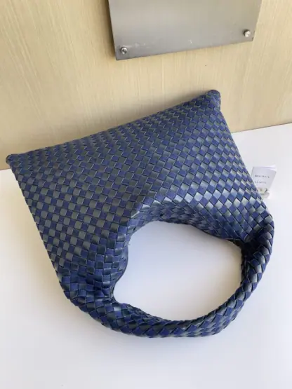 Replica Bottega Veneta Large Hop Shoulder bag with Intrecciato craftsmanship in leather and denim #3656 - Image 12