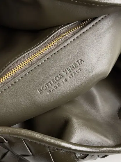 Replica Bottega Veneta Large Hop Kaki Shoulder Bag #3685 - Image 9