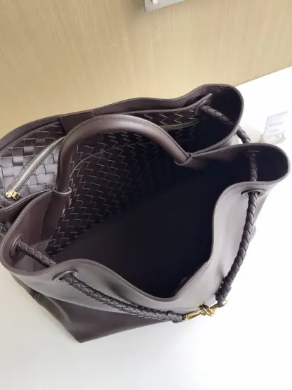 Replica Bottega Veneta Large Andiamo Tote Bag Fondant #3636 - Image 2