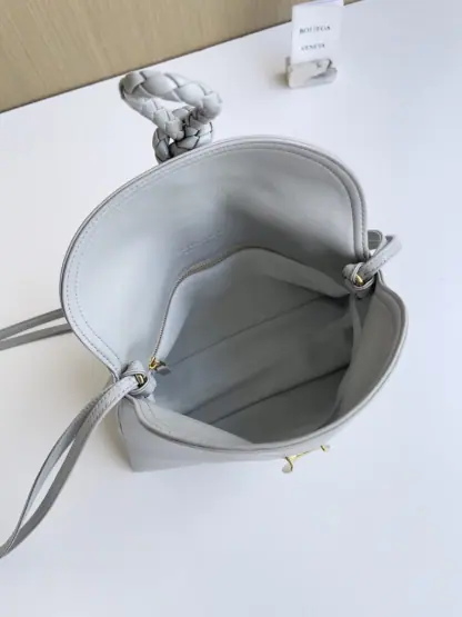 Replica Bottega Veneta Small Liberta Winter Liberta Sterling #3629 - Image 2