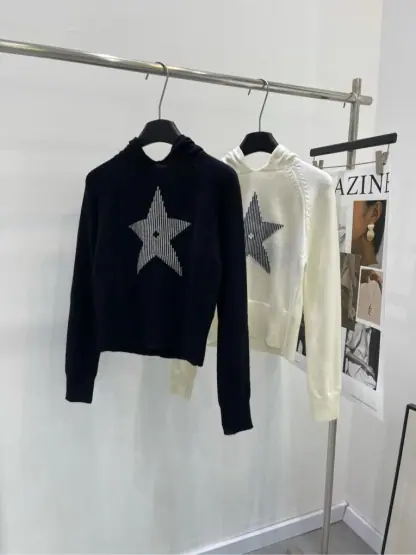 Replica Dior Women's DiorAlps Hooded Sweater Quality 1:1 copy #3725 - Image 9