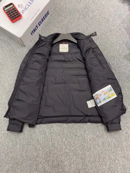 REPLICA MEN'S MONCLER AMIOT DOWN BIKER JACKET #3773 - Image 5