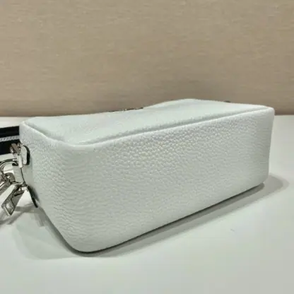 Replica Prada Medium leather bag White Shoulder bag #3809 - Image 9