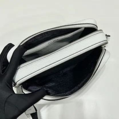 Replica Prada Medium leather bag White Shoulder bag #3809 - Image 7
